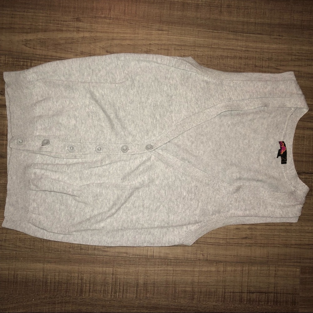 Gray Sweater Vest